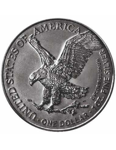 REALM PROTECTOR Cavalieri d'onore American Eagle 1 Oz Silver Coin 1$ USA 2024 - Coins & More - Usa