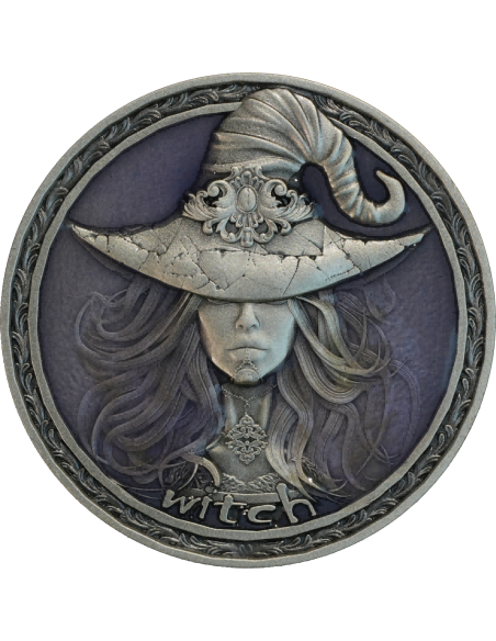 WITCH Magic Series 2 Oz Silver Coin 2000 Francs Cameroon 2025 - Coins & More - Cameroun