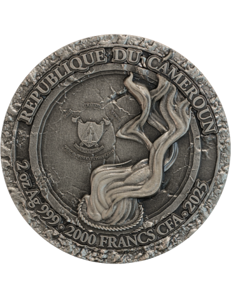 WITCH Magic Series 2 Oz Silver Coin 2000 Francs Cameroon 2025 - Coins & More - Cameroun