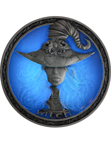 WITCH Magic Serie 2 Oz Moneta d'Argento 2000 Franchi Camerun 2025 - Coins & More - Camerun
