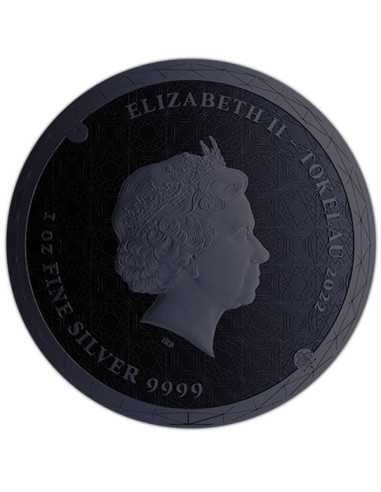 EAU ET FEU Pièce de 1 Oz en argent et ruthénium 5$ Tokelau 2022 - Coins & More - Tokelau