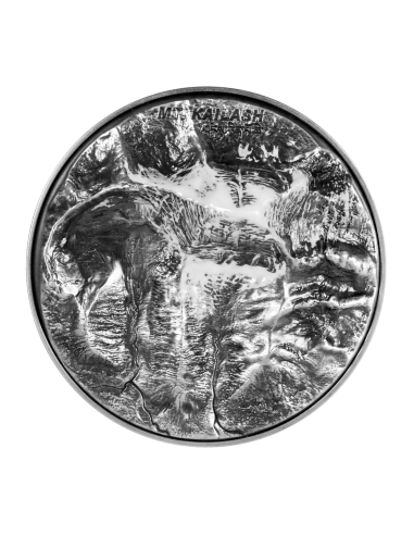 MOUNT KAILASH Moneda de Plata de 2 Oz y Cobre de 11.5 Oz 5$ Niue 2024 - Coins & More - Niue