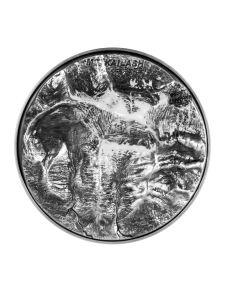 MOUNT KAILASH 2 Oz Silber & 11,5 Oz Kupfer Münze 5$ Niue 2024 - Coins & More - Niue