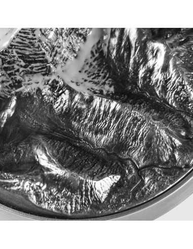 MOUNT KAILASH Moneda de Plata de 2 Oz y Cobre de 11.5 Oz 5$ Niue 2024 - Coins & More - Niue