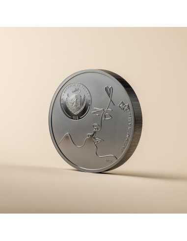 BESO EN EL BESO Carpe Diem Moneda de Plata de 2 Oz 10$ Palau 2024 - Coins & More - Palau