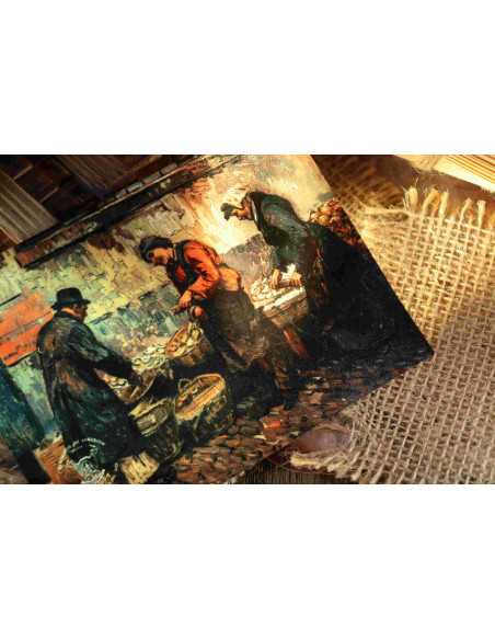 POTATO EATERS Vincent Van Gogh 1 Oz Silbermünze 1000 Francs Kamerun 2025 - Coins & More - Kamerun
