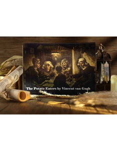 POTATO EATERS Vincent Van Gogh 1 Oz Silbermünze 1000 Francs Kamerun 2025 - Coins & More - Kamerun