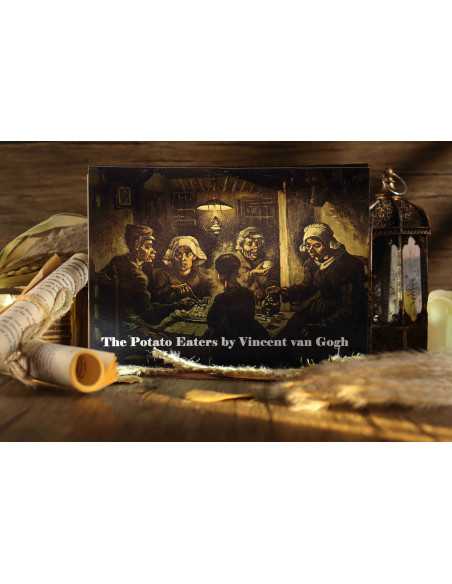 POTATO EATERS Vincent Van Gogh 1 Oz Silbermünze 1000 Francs Kamerun 2025 - Coins & More - Kamerun