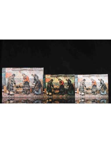 POTATO EATERS Vincent Van Gogh 1 Oz Silbermünze 1000 Francs Kamerun 2025 - Coins & More - Kamerun