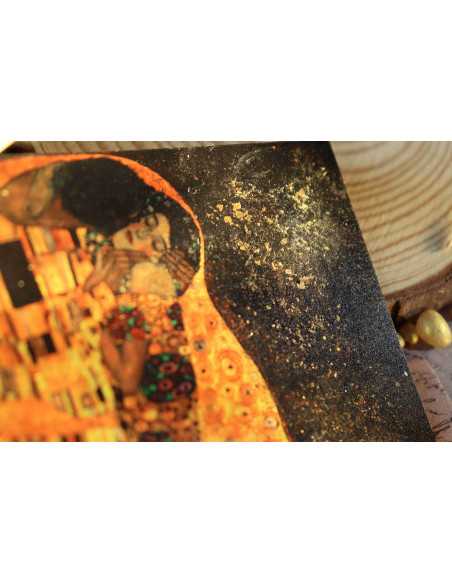 THE KISS Gustav Klimt Moneta d'argento da 1 Oz 1000 Franchi Camerun 2025 - Coins & More - Camerun