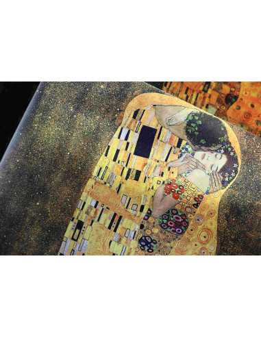 THE KISS Gustav Klimt Moneta d'argento da 1 Oz 1000 Franchi Camerun 2025 - Coins & More - Camerun