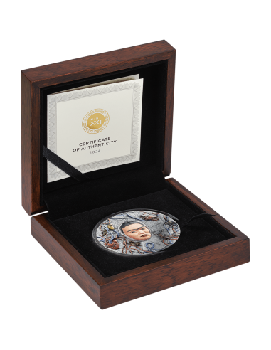 FRIDA 2 Oz Moneda de Plata 10 Cedis Ghana 2024 - Coins & More - Ghana