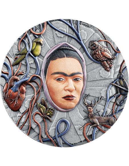 FRIDA 2 Oz Moneda de Plata 10 Cedis Ghana 2024 - Coins & More - Ghana