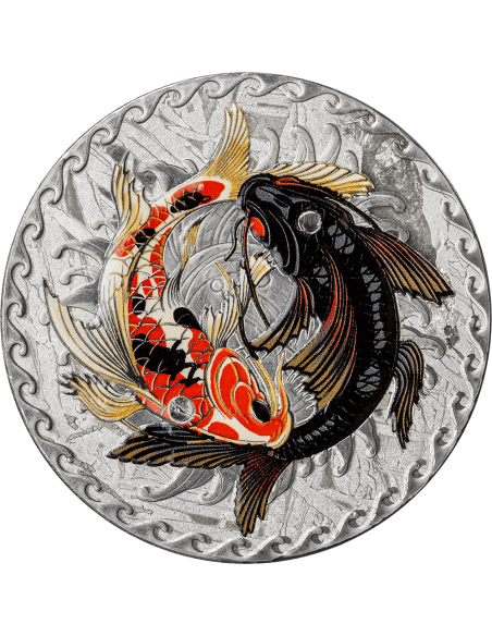 KOI FISH 1 Oz Meteorito Moneda 1$ Tokelau 2024 - Coins & More - Tokelau