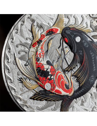 KOI FISH 1 Oz Meteorito Moneda 1$ Tokelau 2024 - Coins & More - Tokelau