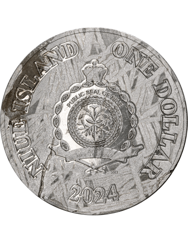 KOI FISH 1 Oz Meteorit Münze 1$ Tokelau 2024 - Coins & More - Tokelau