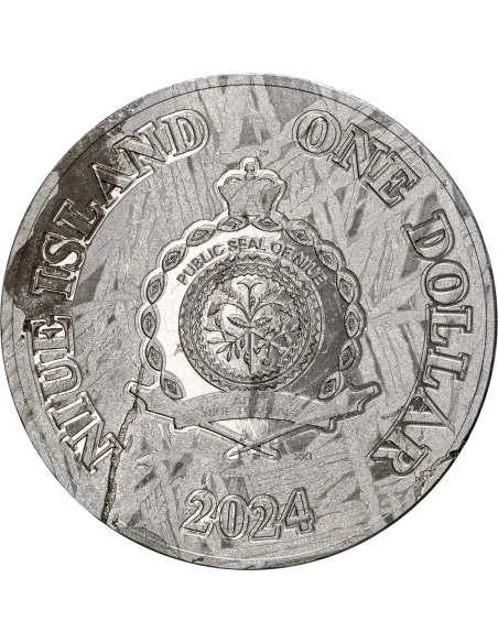 KOI FISH 1 Oz Meteorito Moneda 1$ Tokelau 2024 - Coins & More - Tokelau