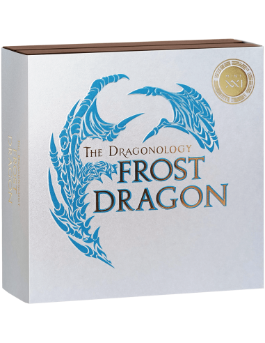 FROST DRAGON Dragonology 2 Oz Silbermünze 2000 Francs Kamerun 2024 - Coins & More - Kamerun