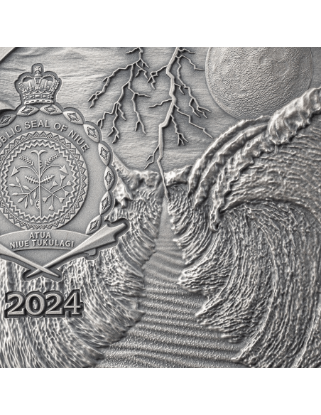 L'ESODO Storie fondamentali della Bibbia Moneta d'argento antica da 5 once 10$ Niue 2024 - Coins & More - Tokelau