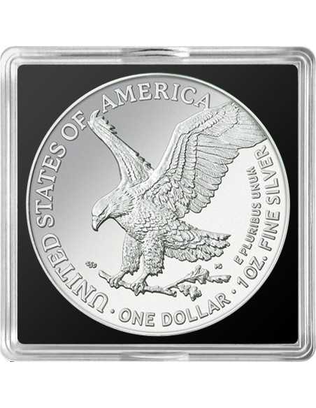 SCORPIONE Zodiaco Teschi Segni American Eagle 1 Oz Silver Coin 1$ USA 2024 - Coins & More - Usa