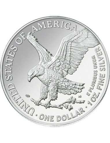SCORPIONE Zodiaco Teschi Segni American Eagle 1 Oz Silver Coin 1$ USA 2024 - Coins & More - Usa