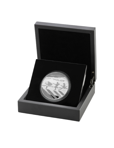 POLICE Leggende Musicali 5 Oz Moneta d'Argento 10£ Sterline Regno Unito 2023 - Coins & More - Regno Unito