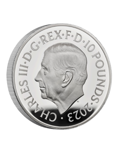 POLICE Leggende Musicali 5 Oz Moneta d'Argento 10£ Sterline Regno Unito 2023 - Coins & More - Regno Unito