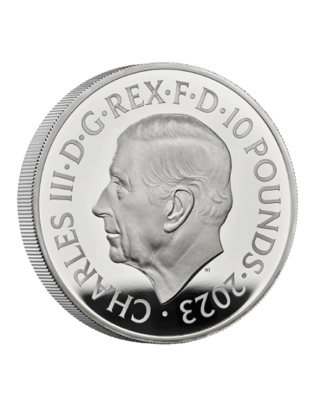 POLICE Leggende Musicali 5 Oz Moneta d'Argento 10£ Sterline Regno Unito 2023 - Coins & More - Regno Unito