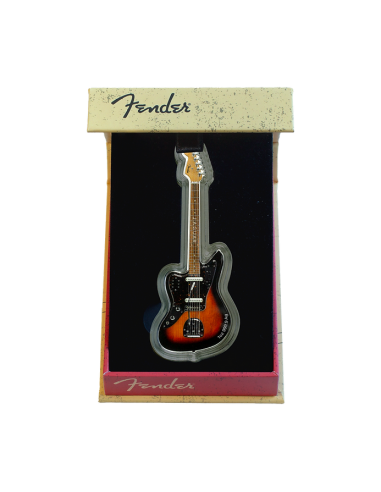 FENDER JAGUAR Guitarra 1 Oz Moneda de Plata 2$ Islas Salomón 2024 - Coins & More - Islas Salomón