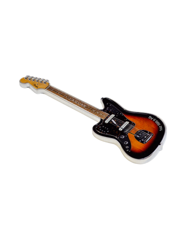 FENDER JAGUAR Guitarra 1 Oz Moneda de Plata 2$ Islas Salomón 2024 - Coins & More - Islas Salomón