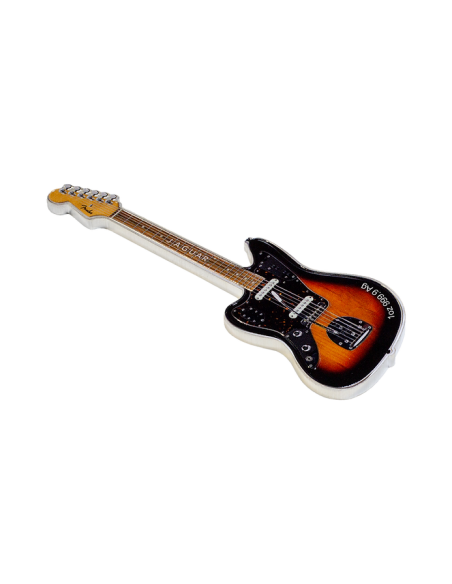 FENDER JAGUAR Guitarra 1 Oz Moneda de Plata 2$ Islas Salomón 2024 - Coins & More - Islas Salomón