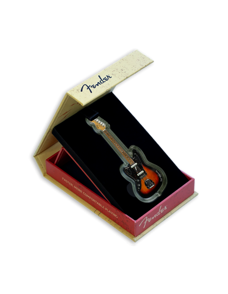 FENDER JAGUAR Guitarra 1 Oz Moneda de Plata 2$ Islas Salomón 2024 - Coins & More - Islas Salomón