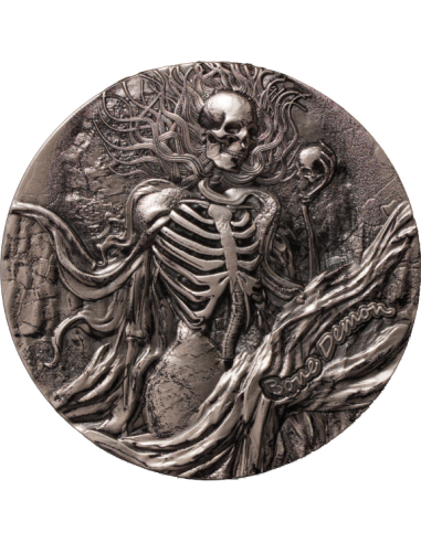 BONE DEMON 2 Oz Silver Coin 2000 Francs Cameroon 2025 - Coins & More - Cameroon