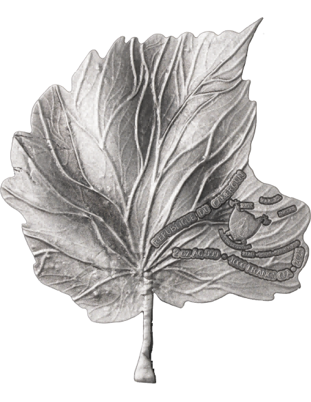 MYSTIC LEAFWING BUTTERFLY 2 Oz Silver Coin 2000 Francs Cameroon 2025 - Coins & More - Cameroon