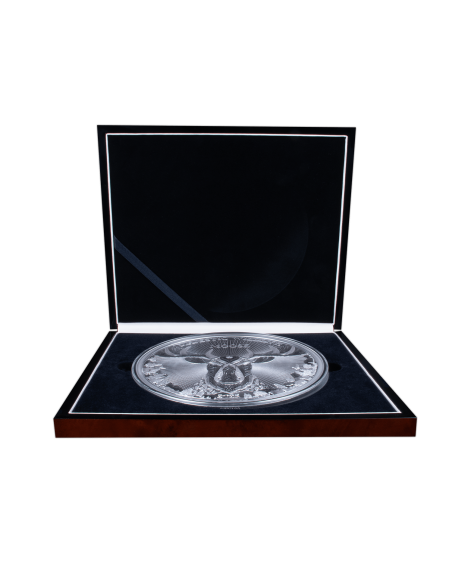 DIE GROSSE MOOSE Majestic Wildlife 1 Kg Silbermünze 25$ Samoa 2025 - Coins & More - Samoa