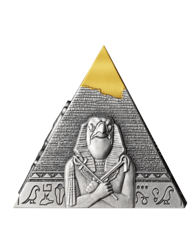 pirámides de giza 3 monedas de plata 200 francos yibuti 2024 - Coins & More - Africa