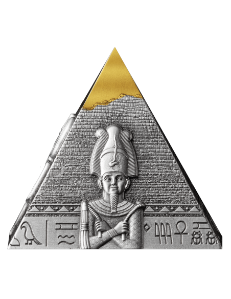 pirámides de giza 3 monedas de plata 200 francos yibuti 2024 - Coins & More - Africa
