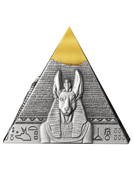 pirámides de giza 3 monedas de plata 200 francos yibuti 2024 - Coins & More - Africa