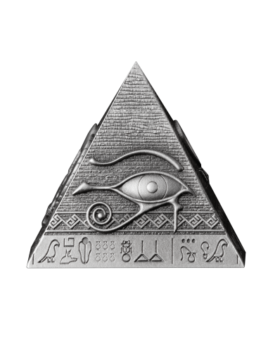 pirámides de giza 3 monedas de plata 200 francos yibuti 2024 - Coins & More - Africa