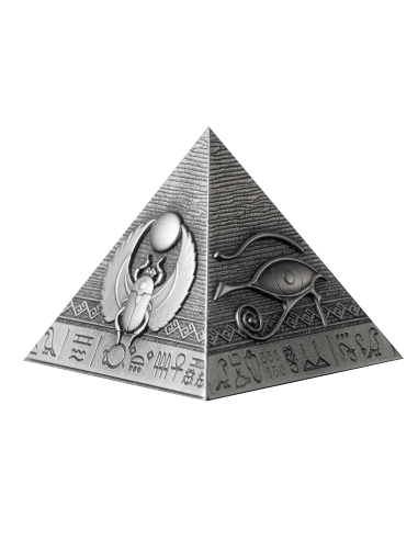 pirámides de giza 3 monedas de plata 200 francos yibuti 2024 - Coins & More - Africa