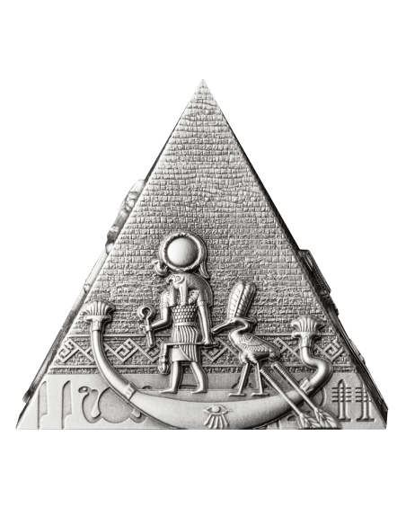 pirámides de giza 3 monedas de plata 200 francos yibuti 2024 - Coins & More - Africa
