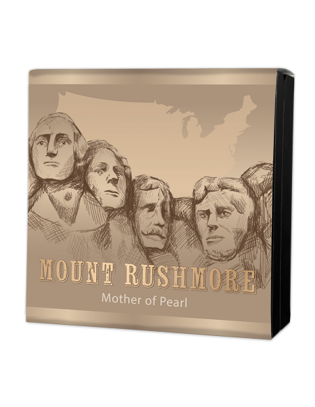 MOUNT RUSHMORE 100 Años Aniversario 5 Oz Moneda de Plata 25$ Islas Salomón 2025 - Coins & More - Islas Salomón