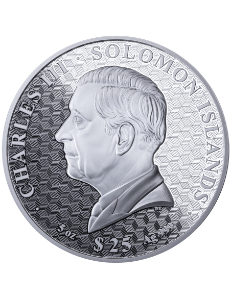 MOUNT RUSHMORE 100 Años Aniversario 5 Oz Moneda de Plata 25$ Islas Salomón 2025 - Coins & More - Islas Salomón