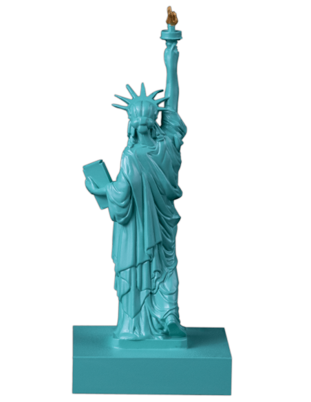 STATUE OF LIBERTY 3D 5 Oz Silver Coin 10$ Samoa 2024 - Coins & More - Samoa