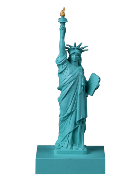 STATUE OF LIBERTY 3D 5 Oz Silver Coin 10$ Samoa 2024 - Coins & More - Samoa