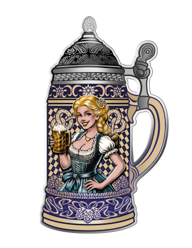 BIERSTEIN Moneta d'Argento da 10g 1$ Samoa 2024 - Coins & More - Samoa