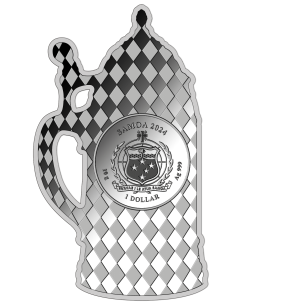 BIERSTEIN Moneta d'Argento da 10g 1$ Samoa 2024 - Coins & More - Samoa 2