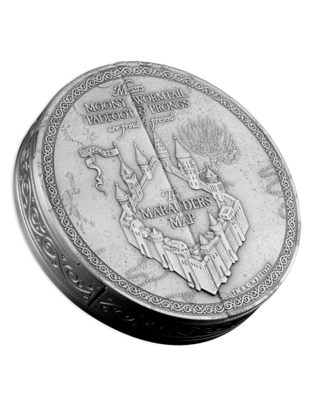 MAPA DE MARAUDER Puerta corredera Técnica 5 Oz Moneda de Plata 10$ Samoa 2024 - Coins & More - Samoa