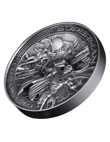 SUPERMAN Last Son of Krypton 10 Oz Silver Coin 10$ Samoa 2025 - Coins & More - Samoa