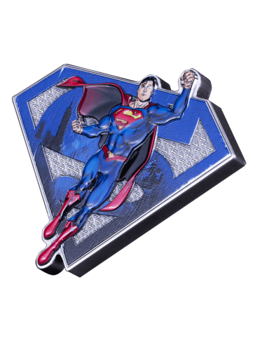 SUPERMAN FULL OF SUPERPOWER Moneta d'Argento da 3 Oz 5$ Barbados 2025 - Coins & More - Samoa